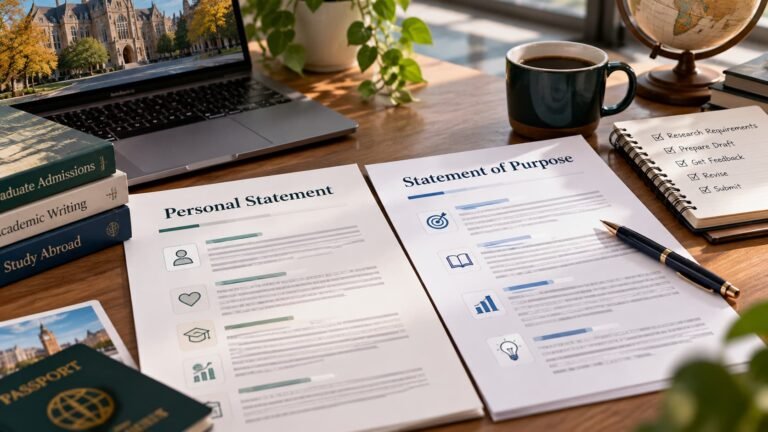 Personal Statement vs Statement of Purpose: How to Write the Right One